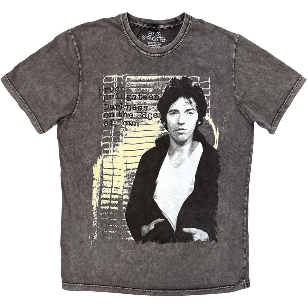 Bruce Springsteen - Darkness on the Edge of Town Herren TShirt - Grau